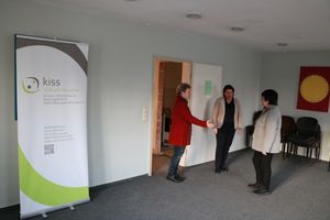 Besichtigung eines Gruppenraums in der KISS Schwerin Besichtigung eines Gruppenraums in der KISS Schwerin